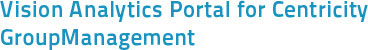 Vision Analytics Portal for Centricity GroupManagement